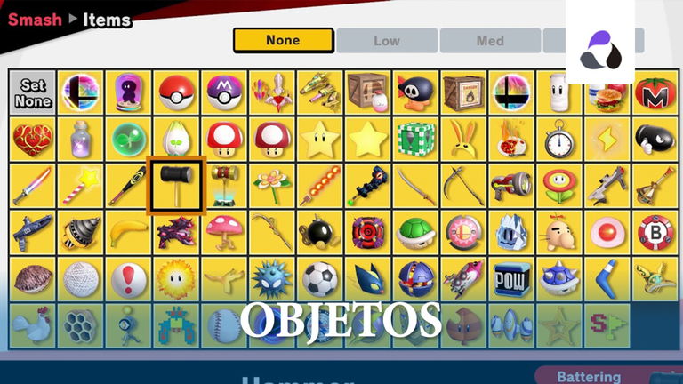 Todos los objetos en Super Smash Bros Ultimate y su función en combate