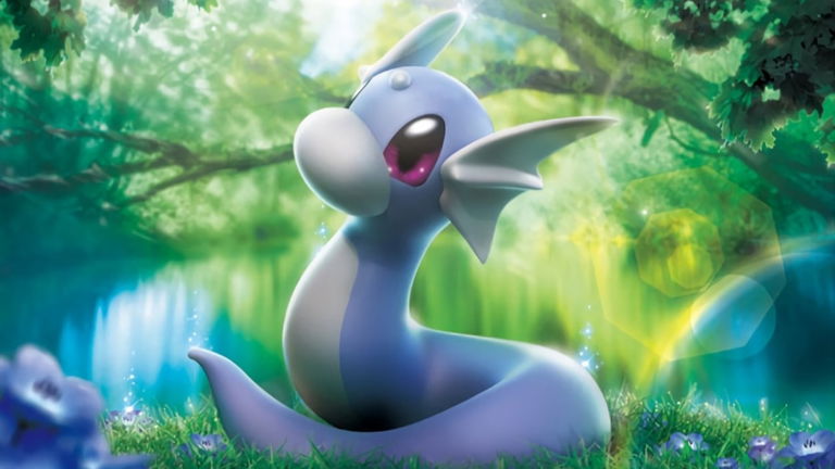 Un seguidor de Pokémon talla una impresionante figura de Dratini utilizando madera