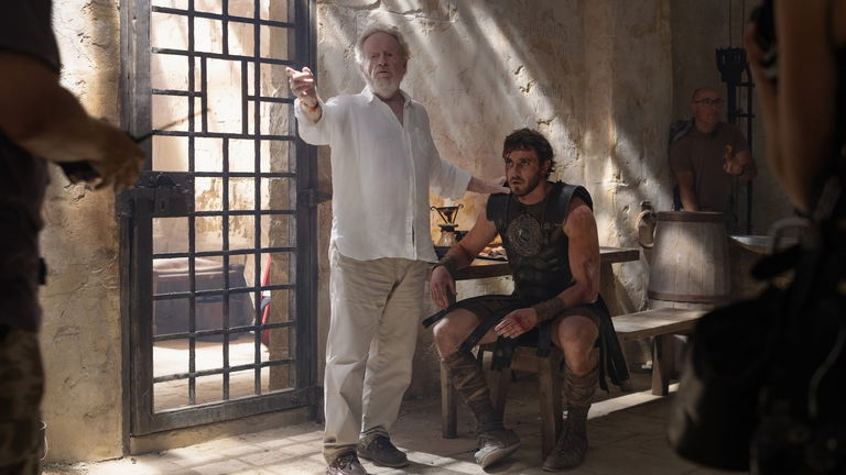 El director de fotografía de Gladiator II cree que Ridley Scott “es muy flojo y toma decisiones chapuceras”