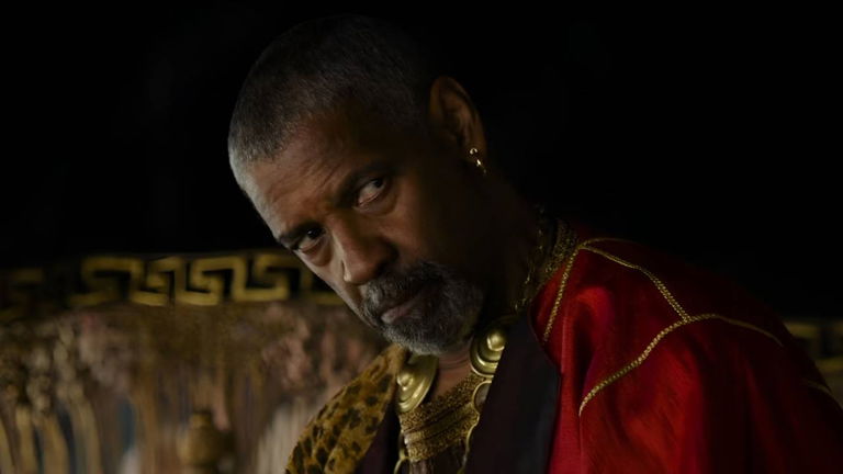 Denzel Washington revela que se eliminó un polémico beso gay en Gladiator II y Ridley Scott lo desmiente