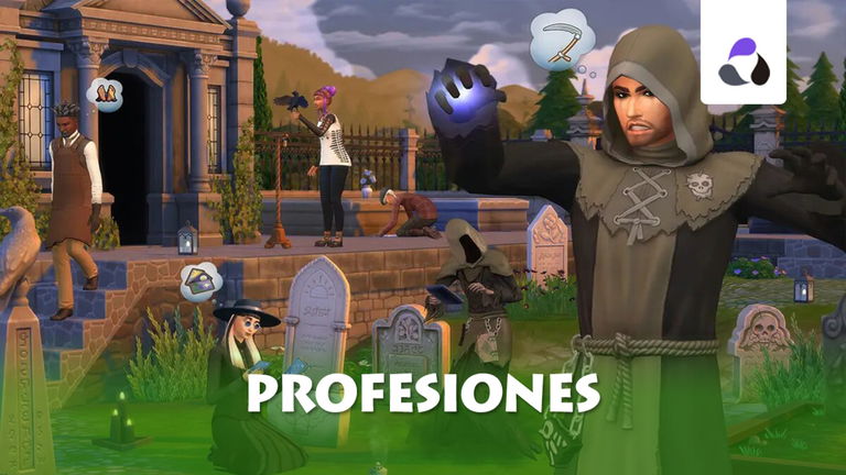 Guía de profesiones de Los Sims 4: segador y funerario