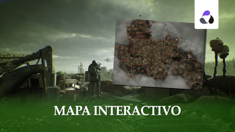 Descubre el mapa interactivo de STALKER 2 con todos sus secretos