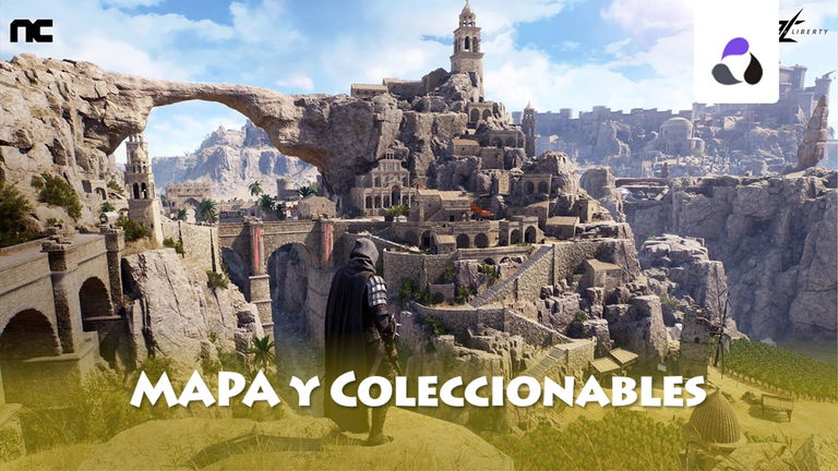 Mapa completo y coleccionables en Throne and Liberty