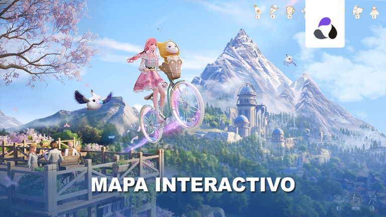 Descubre el mapa interactivo de Infinity Nikki con todos sus secretos