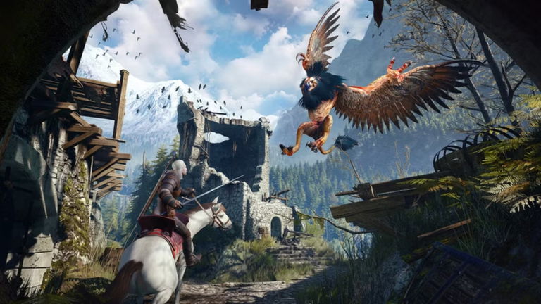 Derrotan al grifo de The Witcher 3 de la forma más inesperada
