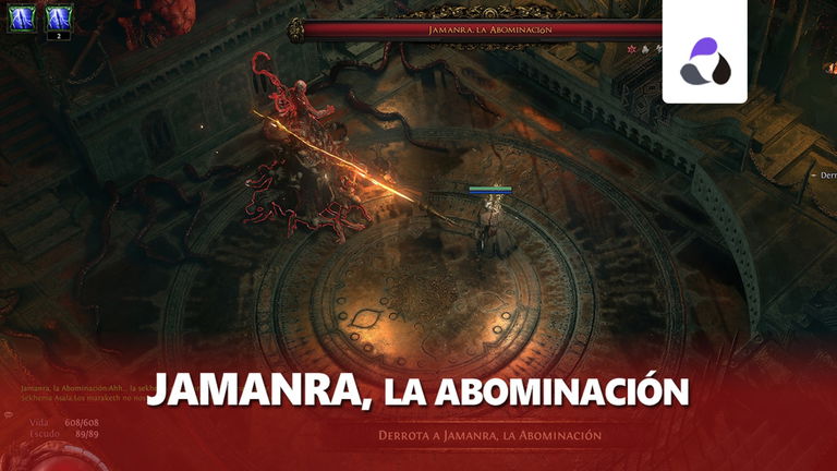 Cómo derrotar al Jamanra, la abominación en Path of Exile 2 y sus recompensas