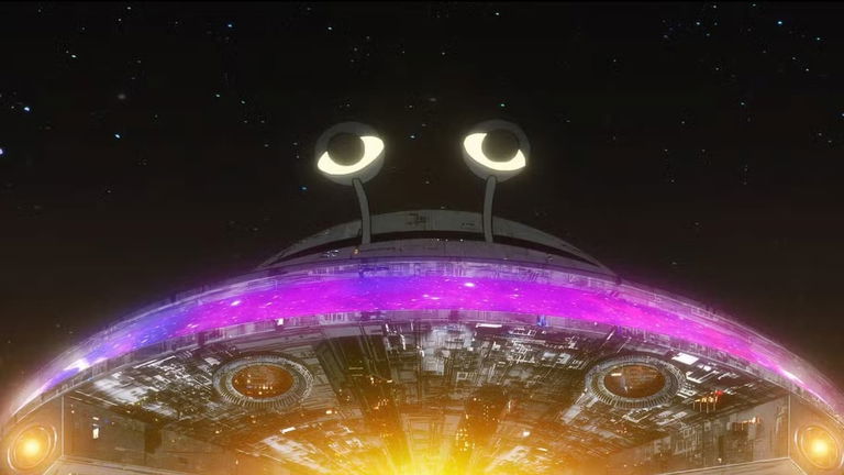 Dandadan hace realidad uno de los memes más comunes sobre abducciones extraterrestres