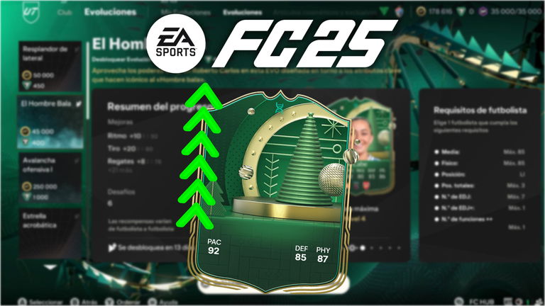 EA Sports FC 25 Ultimate Team: con esta nueva evolución puedes tener un central brutal con más de 90 de ritmo