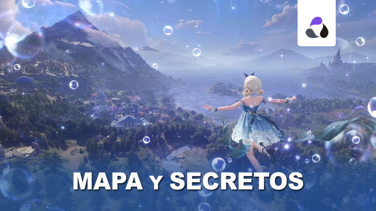 Mapa completo y secretos de Infinity Nikki