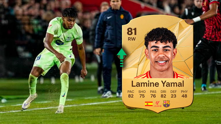 Lamine Yamal demuestra que es un fanático de EA Sports FC 25 y ya pide esta mejora en su carta