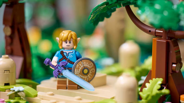 Usan bloques de LEGO para recrear el Castillo de Hyrule de Zelda Ocarina of Time