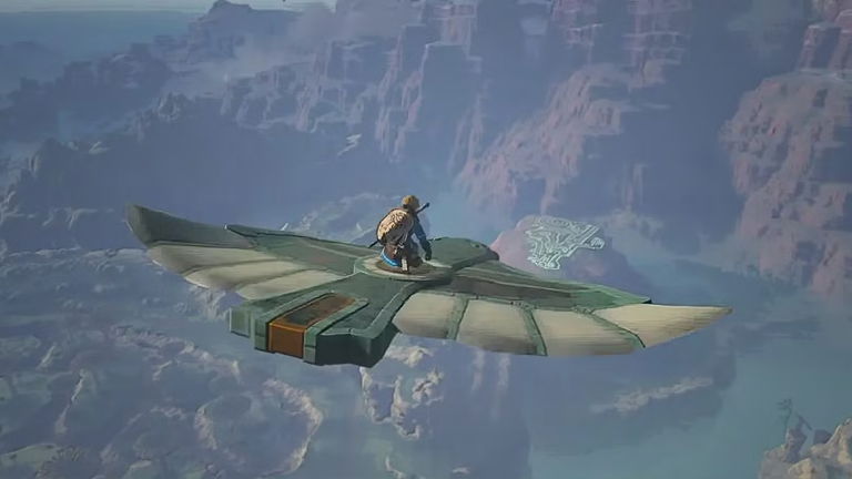 Un jugador de Zelda Tears of the Kingdom crea un avión de tres hélices operativo