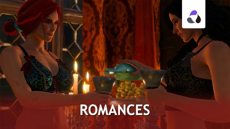 Todos los romances y relaciones en The Witcher 3: Wild Hunt
