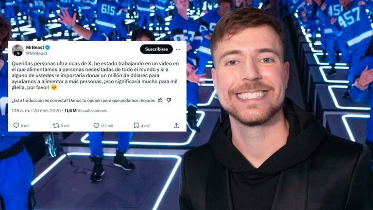 MrBeast responde a las críticas por pedir ayuda a millonarios para sus vídeos benéficos: "¿No eres uno de ellos?"