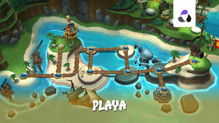 Mundo 2: Playa al 100% en Donkey Kong Country Returns
