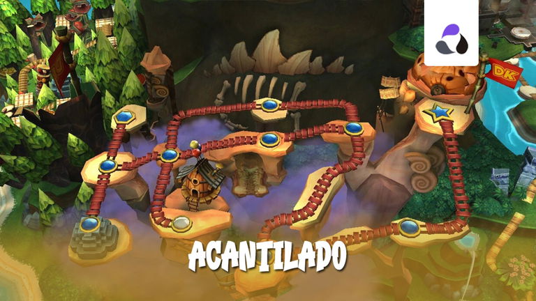 Mundo 6: Acantilado al 100% en Donkey Kong Country Returns