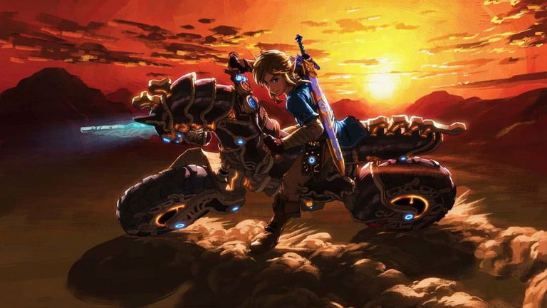 Crean una gigantesca moto todoterreno en Zelda Tears of the Kingdom