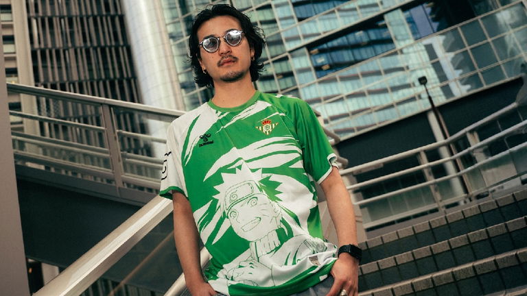 Así es la camiseta del Real Betis que todos los fans del anime querrán comprar