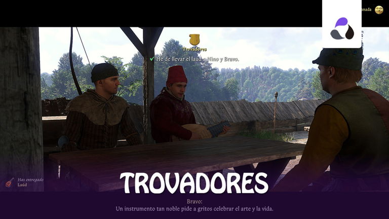 Completar la misión Trovadores en Kingdom Come: Deliverance 2