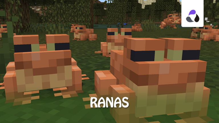 Ranas en Minecraft: cómo encontrarlas y domesticarlas