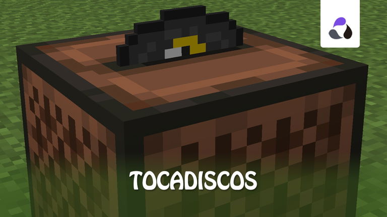 Cómo hacer un tocadiscos y bloques musicales en Minecraft