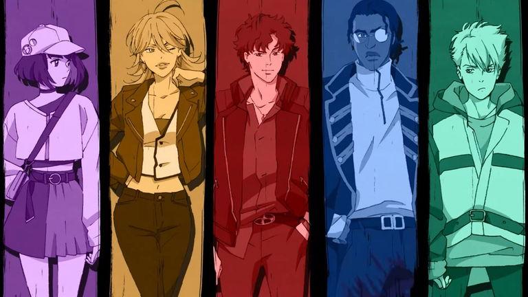 El prometedor anime Lazarus reúne en esta imagen a su elenco de actores de doblaje