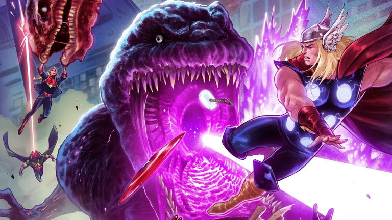 Godzilla se convierte en el nuevo Ghost Rider en uno de los movimientos más inesperados de Marvel