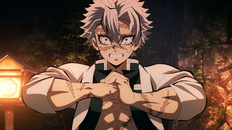 Demon Slayer promociona su próximo largometraje con esta ilustración de Sanemi Shinazugawa