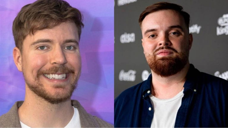 Ibai muestra la entrada a las oficinas de MrBeast, donde exhibe todos sus récord Guinness
