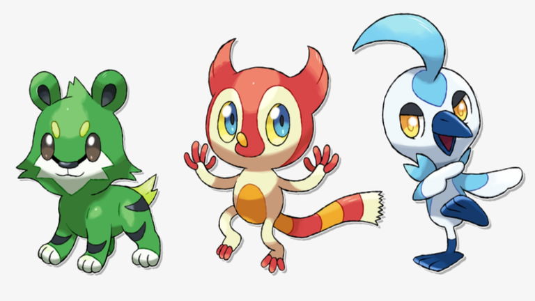 La décima generación de Pokémon puede haber revelado sus títulos y los Pokémon iniciales