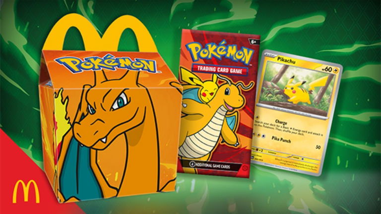 McDonald's y Pokémon TCG vuelven a unirse para regalar cartas muy especiales