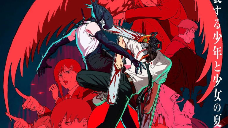 Chainsaw Man comparte un épico póster protagonizado por el nuevo villano de la película