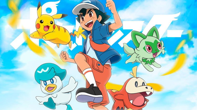 Pokémon Escarlata y Púrpura recrea uno de los momentos más icónicos del anime con Ash, Misty y Brock