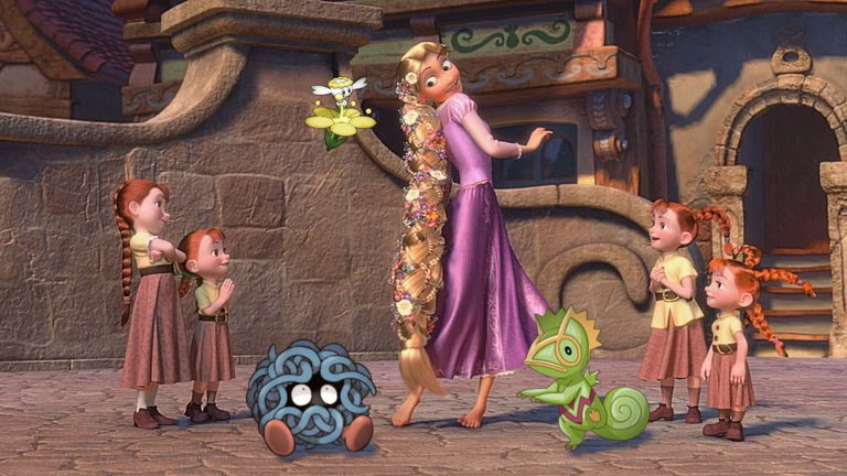 Existe un Pokémon que representa el cuento de Rapunzel y no te habías dado cuenta