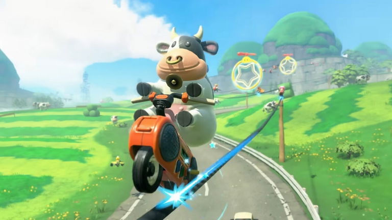 PETA se pone en contacto con Nintendo para cambiar un aspecto de la vaca en Mario Kart World
