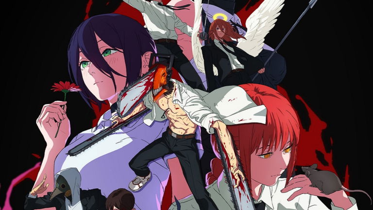 La película de Chainsaw Man comparte un nuevo póster oficial con sus personajes principales