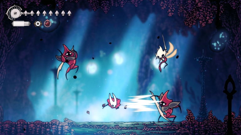 Mapa interactivo de Hollow Knight: Silksong con todos los bancos, misiones, personajes, máscaras y más