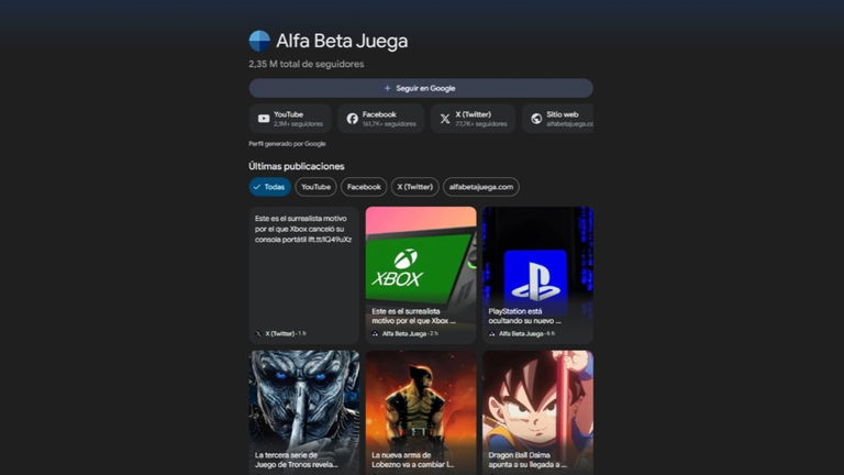 Cómo seguir a Alfa Beta Juega en Google Discover y no perderte ninguna noticia