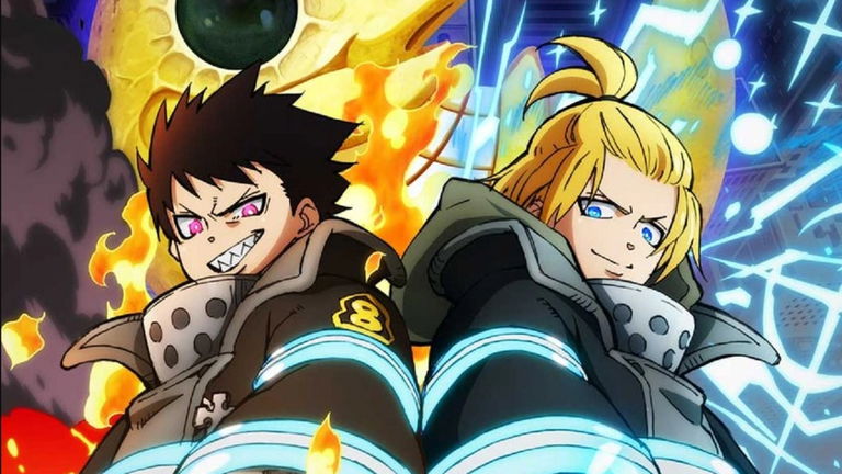 La segunda parte de la tercera temporada de Fire Force revela una nueva ilustración con Shinra y Arthur