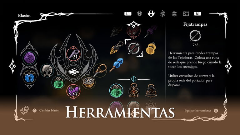 Todas las herramientas de Hollow Knight: Silksong y cómo conseguirlas