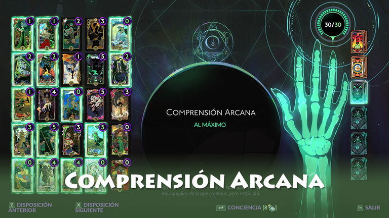 Cómo mejorar la Comprensión Arcana en Hades 2