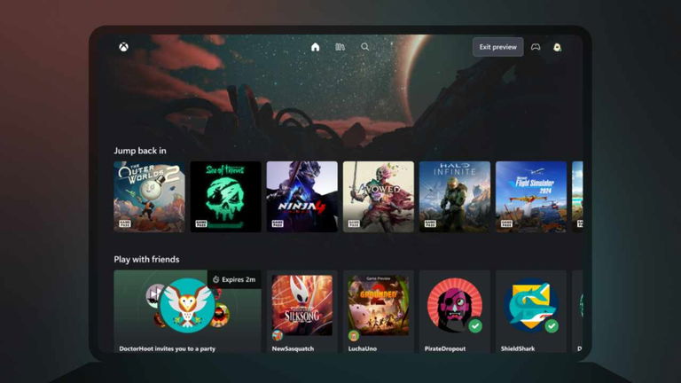 Xbox Cloud Gaming: Microsoft mejora la experiencia web con un nuevo diseño que va por buen camino